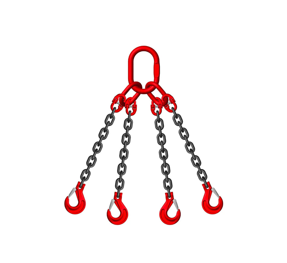 Grade 8 - 8mm - Chain Sling - 4 Leg