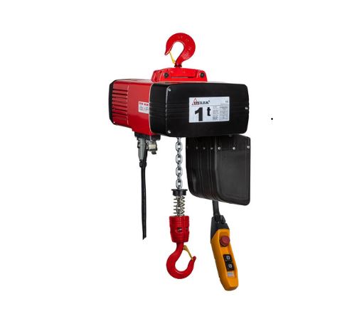 DELTA Electric chain hoist DEH – 400V – 1 ton – double speed – 1 chain fall