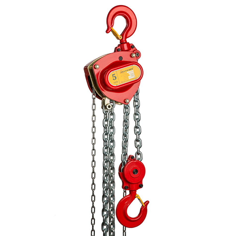 Delta Red - Premium manual chain hoist - 5 ton