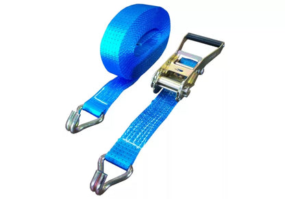 5000kg Ratchet Strap with Double J Hook