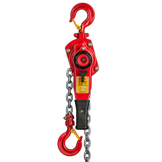 Delta Red Premium Lever Hoist 1600kg (1.6 Ton) 3Mtr Chain with overload protection