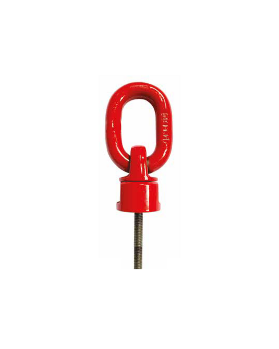 Swivel Lifting Eye Bolt with Ring Extra Long Thread
