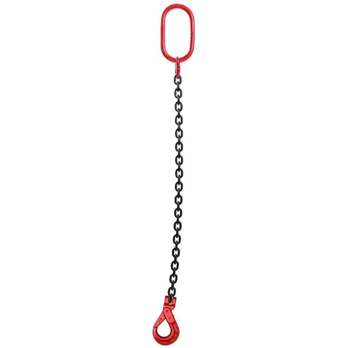 1 Leg Chain Sling 10MM x 500MM Chain Length With Safety Hook