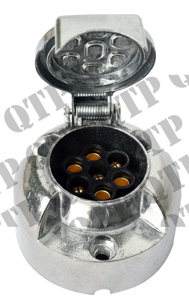 7 Pin Aluminium Trailer Socket