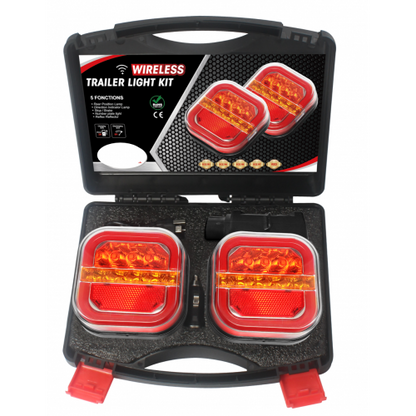 Wireless LED Magnetic Trailer Tail Light Kit