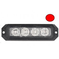 LG757 4 LED ECE R65 Grille Warning Strobe Red/Amber/White